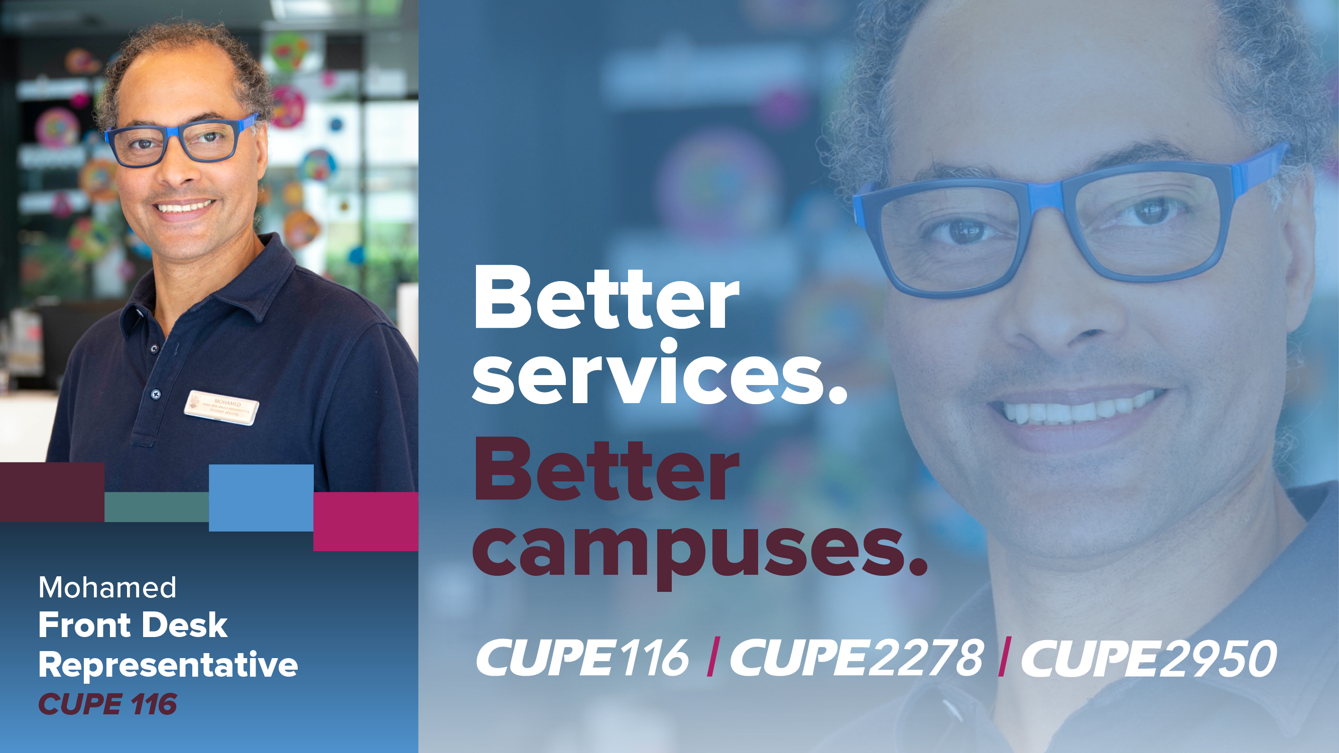Better Campuses. Mohamed
